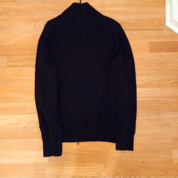 Men's Banana Republic Merino Wool Zip Up Sweater Size L - Picture 8 of 11